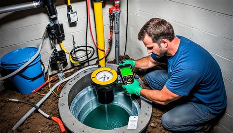 test sealed sump pump|sump pump testing procedures.